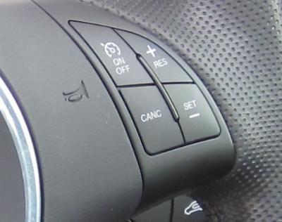 cruise control knapper
