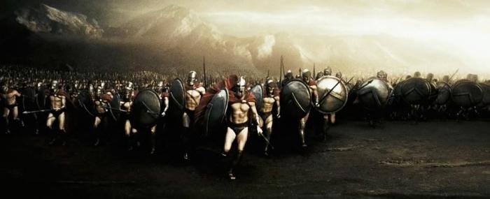 Slaget ved Thermopylae. Den prestasjonen som gikk inn i tider