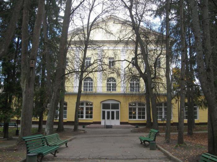 vurdering av sanatorier i nærheten av Moskva